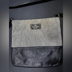 Kate Spade Black and White Checkered Bag